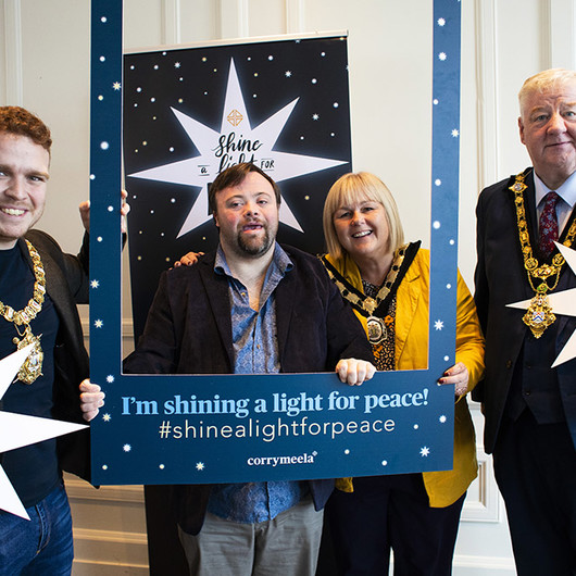 Shine A Light for Peace launches at Europa Hotel