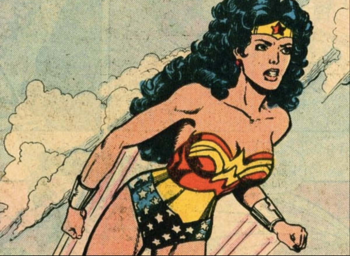 Sexy Wonder Woman Canvas Prints